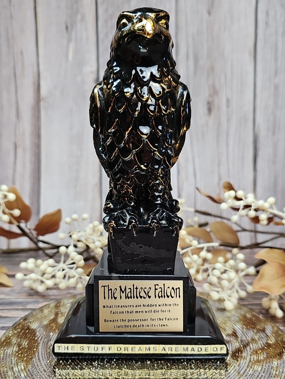 LIMITED EDITION BY RON LEE PEWTER MALTESE FALCON COLLECTIBLE STATUE